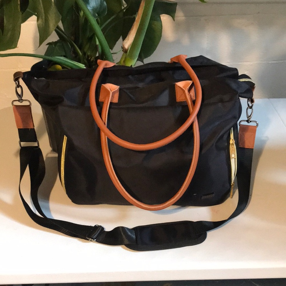 Pumping/ bottle storage laptop work bag